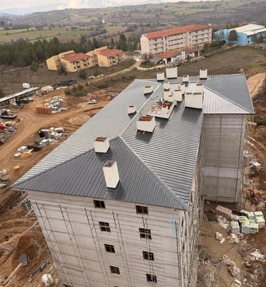 Muğla Merkez teras çatı izolasyon çalışması