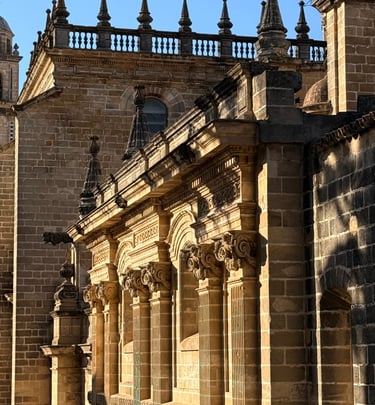 Detalle arquitectónico de la Catedral de Jerez de la Frontera