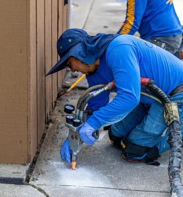 Sidewalk Lifting & Leveling