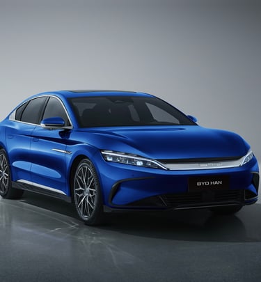 BYD Han EV – The Electric Luxury Sedan