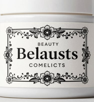 Close-up of vibrant product labels being applied to artisanal food jars in a cozy studio setting