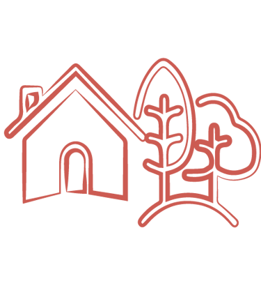 Maison 2 entrées, et Jardin cloturé 