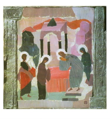 icono de La Candelaria. catedral de Uspenski de Moskú