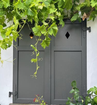 Double volet en aluminium