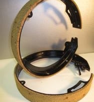 1932 Nash Brake Bands relined by the classic car brake restoration specialists at 260-426-3331