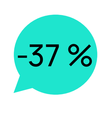  a speech bubble in the middle