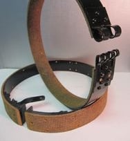 1912 Michigan Model K relined brake band in woven friction materials by the brake experts at 260-426-3331