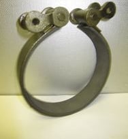 Relined Lawn Mower Brake Band by the brake band relining experts at 260-426-3331