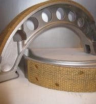 relined brake shoes 1927 Bentley