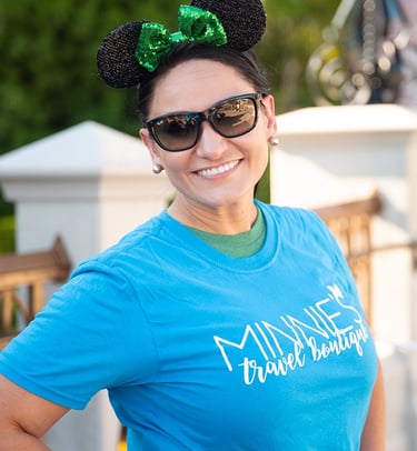 Nora Stewart pictured at Disney's Magic Kingdom® Park.