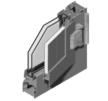 Contraventana de aluminio