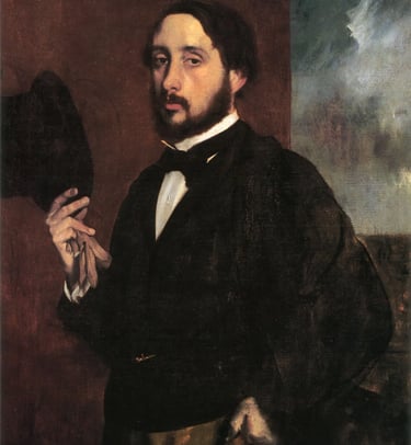Edgar Degas paveikslų galerija – baleto scenų ir impresionizmo meistro darbai