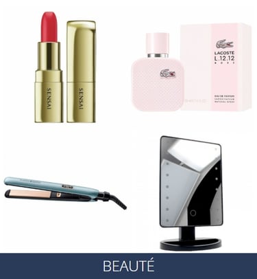 Produits de beauté et accessoires de maquillage 