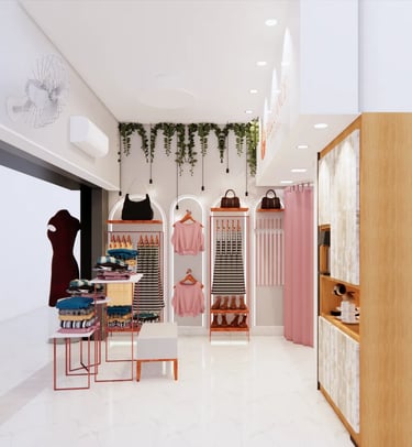 loja de vestuário feminino roupas interiores