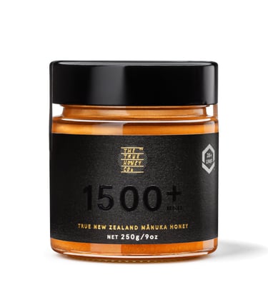 Product photography - a jar of honey