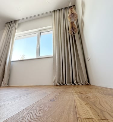 natūralistinės užuolaidos