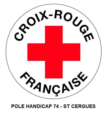 Logo de la Croix Rouge française Pôle Handicap à 74100 St Cergues