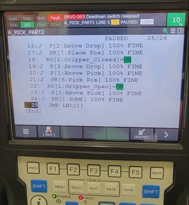 fanuc robot training