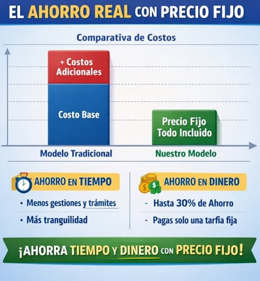Ahorro real con campañas marketing digital precio fijo vs modelo tradicional de costos variables