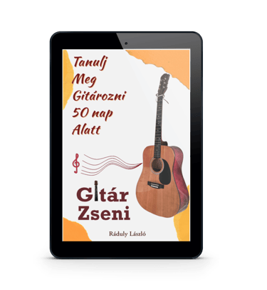 Gitár tanulás, gyakorlás: Tanulj meg gitározni 50 nap alatt4