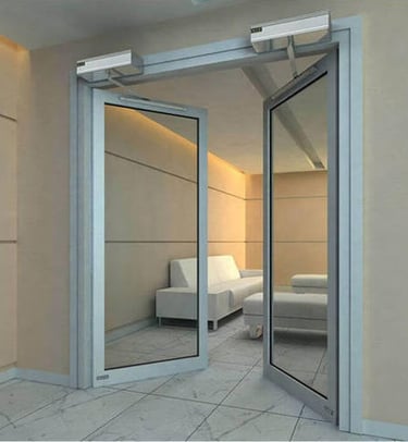 automatic swing door supplier in Qatar 