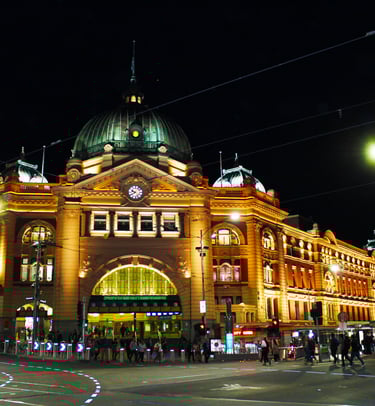 Flinders St Railway Station, Melbourne