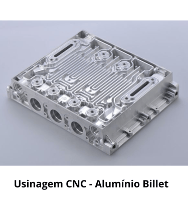usinagem aluminio 8Bi Soluções