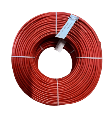 fune plastificata rossa