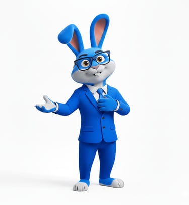 Blue Bunny Bank (BBB) is a Crypto Meme Token belongs to Blue Bunny Family, a head of the 4 Tokens.
