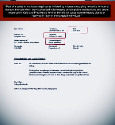 Zainab AbdulKarim, Salah Hassan Al-Saadi, Elise Waaler Huseby, Hege Finsveen, Line Selven Aasland