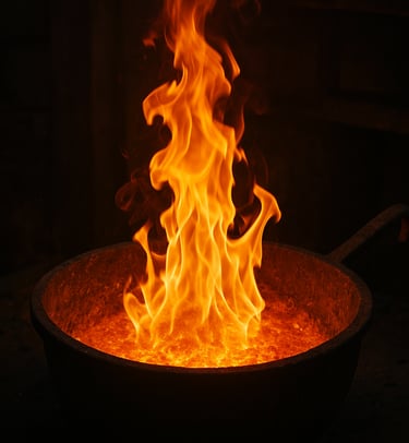 Ezekiel's boiling pot