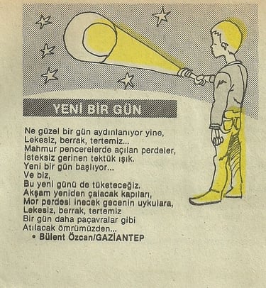 Yeni Bir Gün Şiir Bülent Özcan