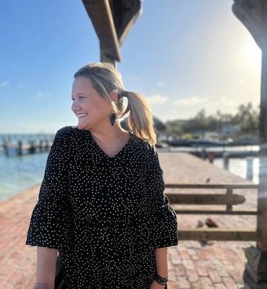 Erin Lair with Minnie's Travel Boutique pictured in the Florida Keys.