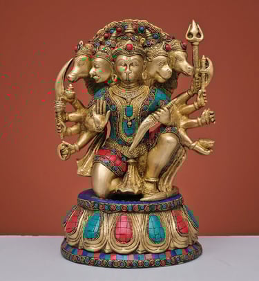 Hanuman Brass Statue, Hanuman Ji Statue, Lord Hanuman, Brass Hanuman Ji Idol, Hanuman Statue Brass H