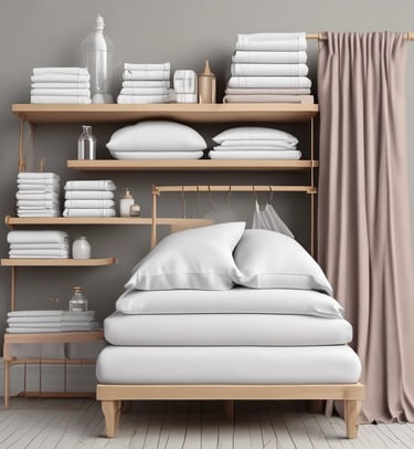 Set biancheria per la casa con lenzuola, piumoni, asciugamani, tessili e guanciali | Cimino Arredi"