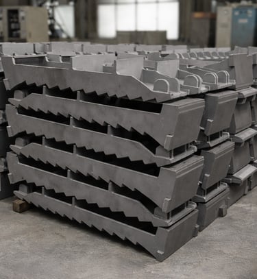 rolling mill straightening system plate grid cast steel component