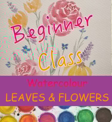 watercolour flower bouquet