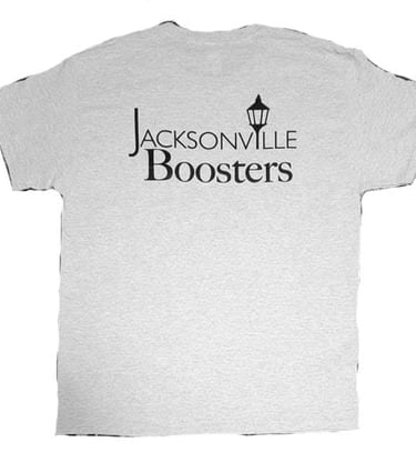 T-Shirt Short Sleeve GRAY Logo on Back - $20.00
