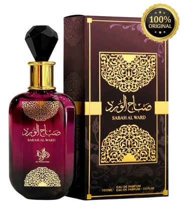 Perfume Arabe Feminino Al Wataniah Sabah Al Ward Edp 100ml