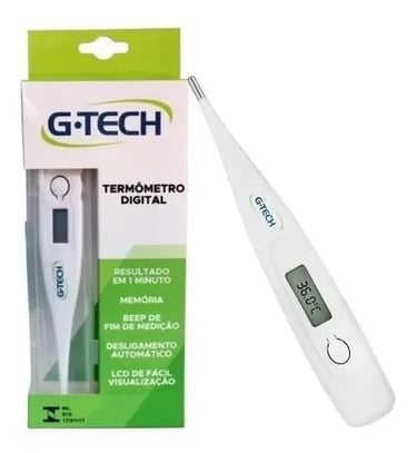 Termômetro digital G-tech Th1027 branco