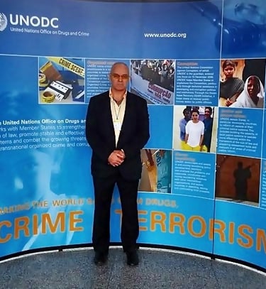 Luis Santos en Viena Naciones Unidas