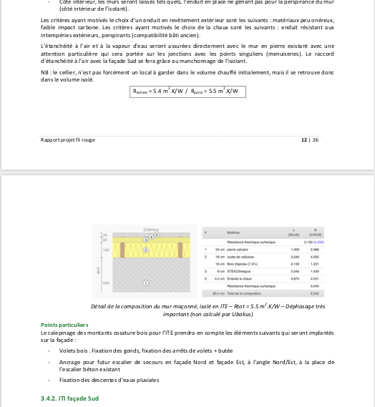 exemple de rapport