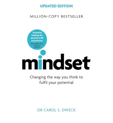 Mindset book cover – Mindset by Carol S. Dweck