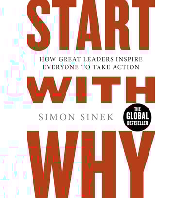 Start With Why book cover – Start With Why by Simon Sinek
