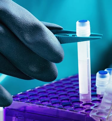 vial from a biorepository