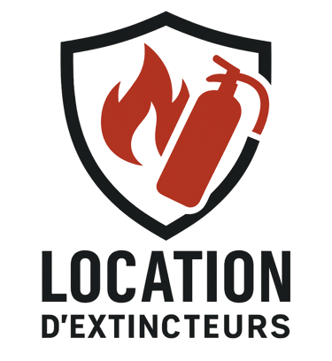 location d'extincteurs sur feu en formation