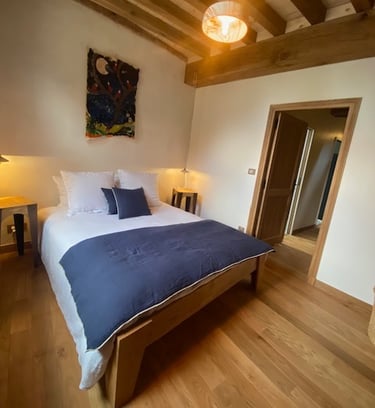 Chambre de la chambre d'hôte du domaine