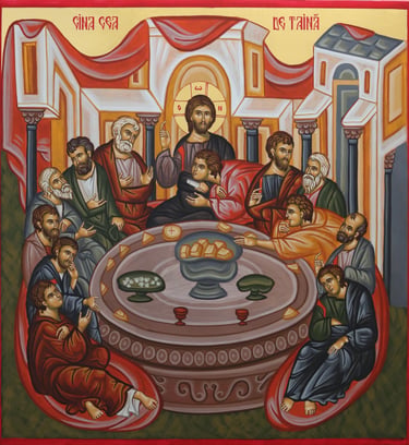 last supper icon