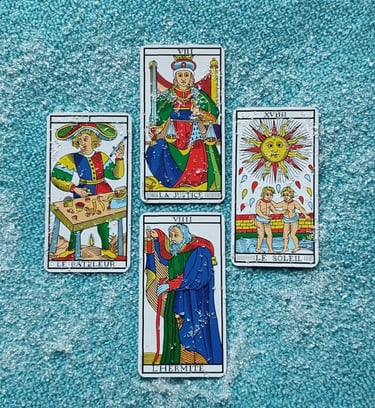 tarot 4 arcanes