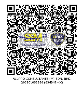 QR Code Biz trust : Trusted online business